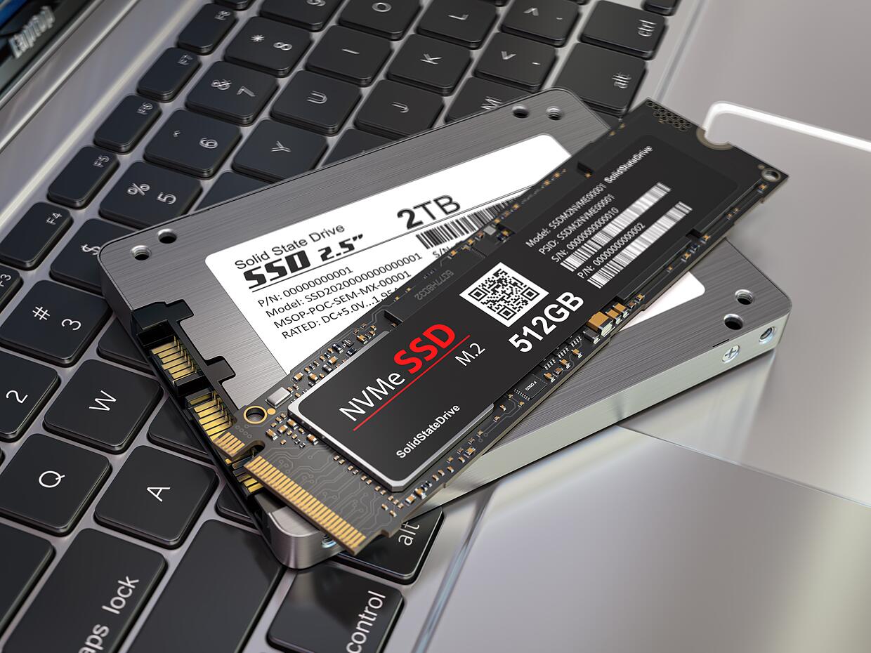 Recuperação de dados em SSD SATA, mSATA e NVMe